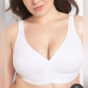 Cacique Cotton Lightly Lined No Wire Bra